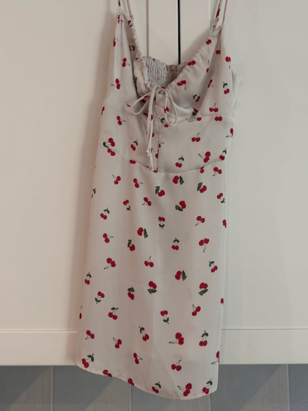 Resa cherry mini dress
